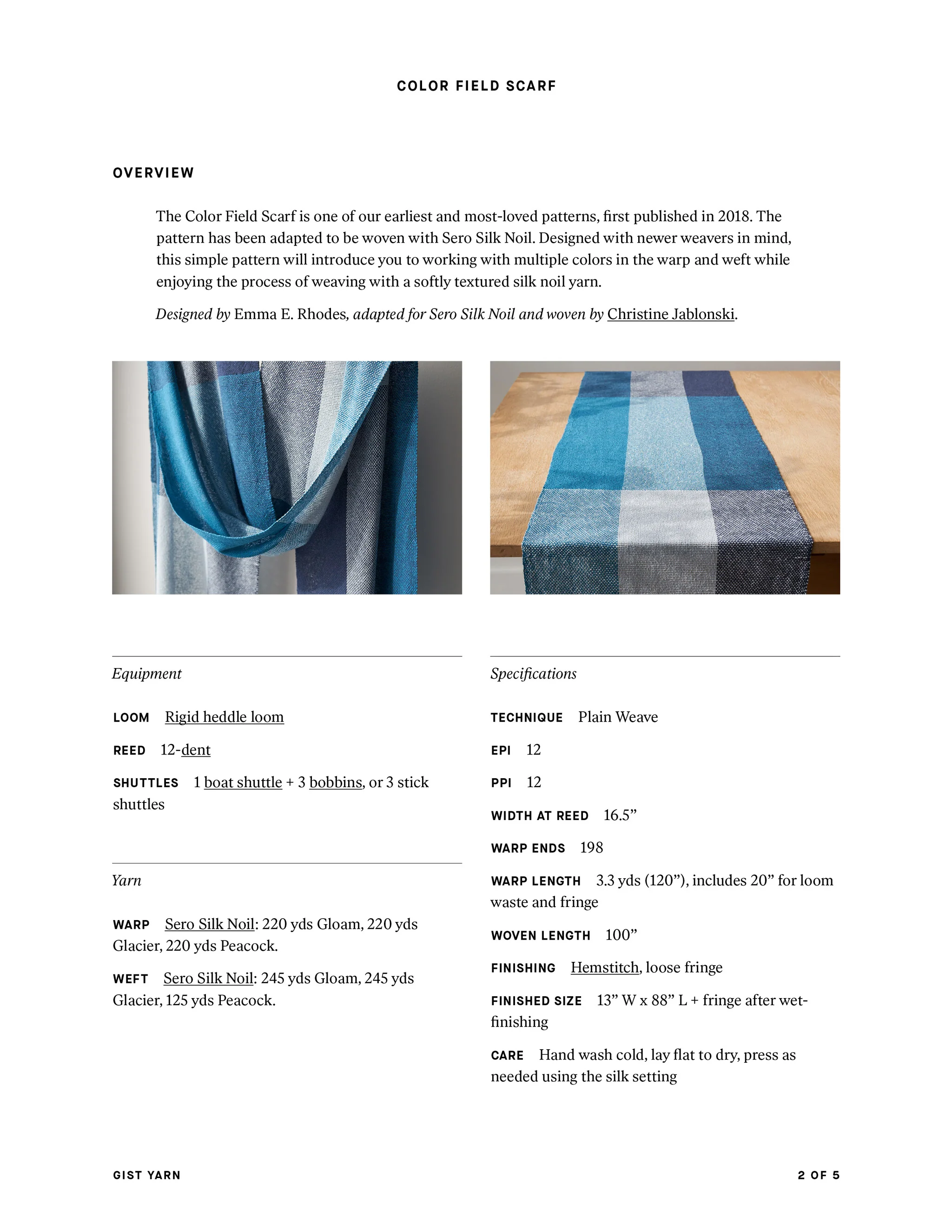 Color Field Scarf - Image 7