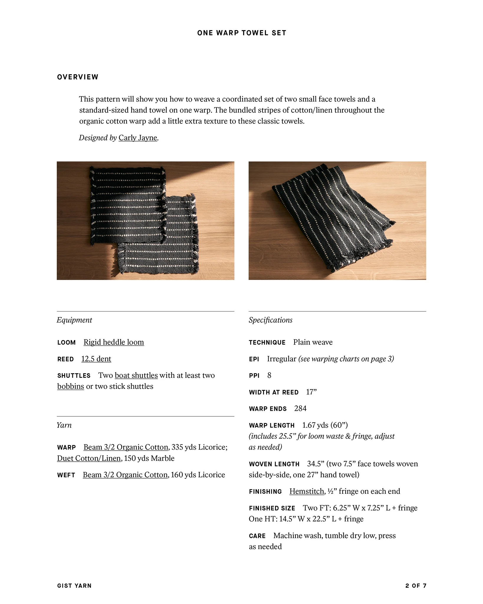 One Warp Towel Set - Image 7