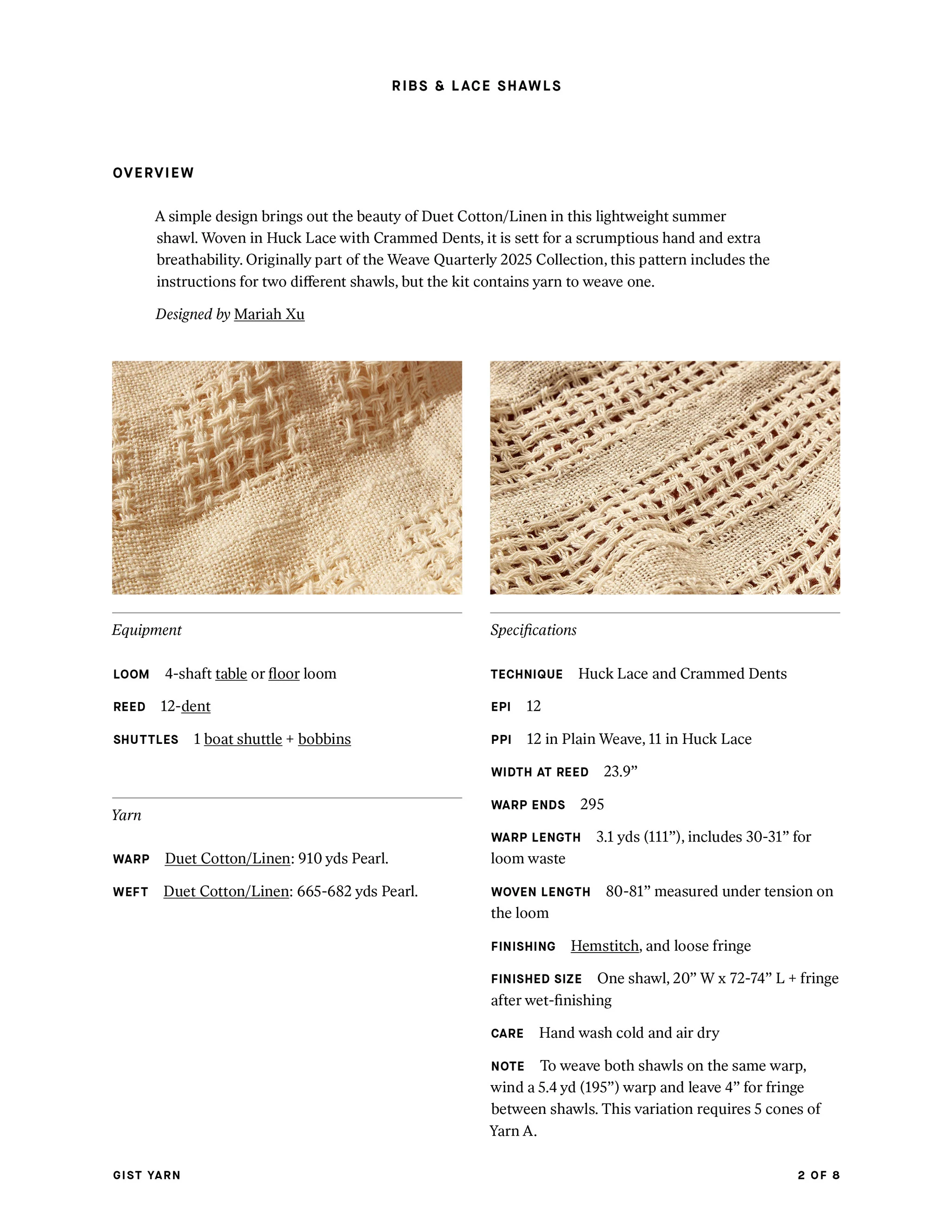 Ribs & Lace Shawls - Image 9